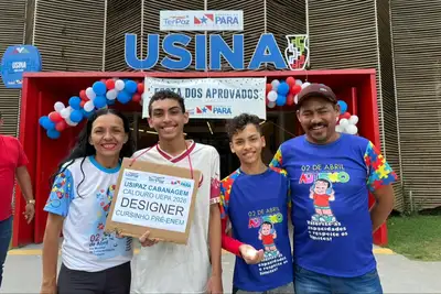 notícia: Estudantes atendidos pelas Usinas da Paz celebram aprovação no vestibular 2026 da Universidade do Estado do Pará