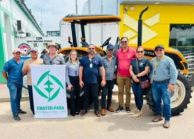 notícia: Com projeto de crédito rural da Emater, pecuarista de Porto de Moz conquista primeiro trator