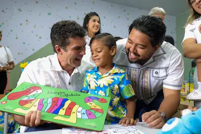 notícia: Governo do Estado investe na primeira infância no Marajó e entrega nova creche em Soure