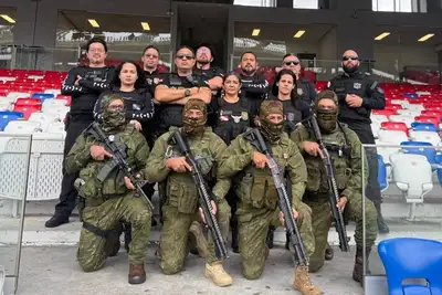 notícia: PM e PC reforçaram a segurança durante o RexPa deste domingo (8)