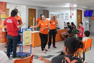 notícia: Centro de Inclusão e Reabilitação incentiva a leitura entre usuários e acompanhantes