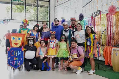 notícia: Carnaval inclusivo do Centro Integrado de Reabilitação leva cultura, cuidado e alegria ao público