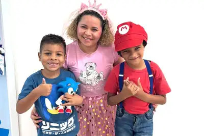 notícia: Carnatea leva cores, música e inclusão à Policlínica Carajás em Marabá