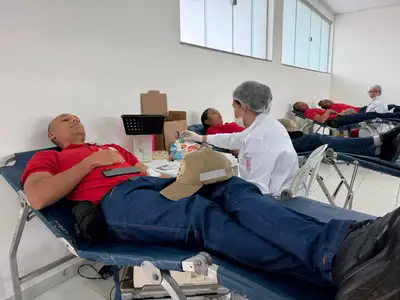 notícia: Hemopa realiza campanha de doação de sangue no CFAE do Corpo de Bombeiros em Ananindeua