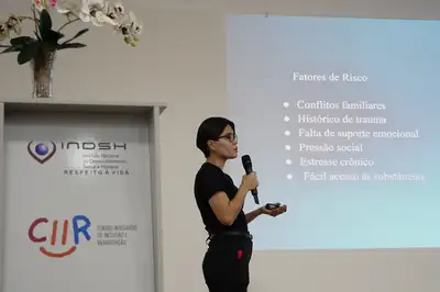 notícia: CIIR promove ação de educação em saúde sobre prevenção ao uso de álcool e outras drogas