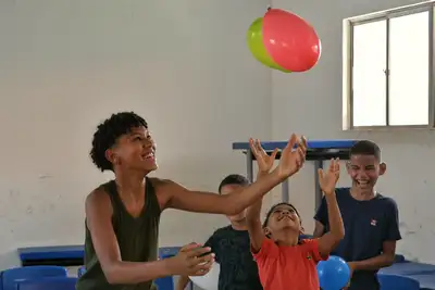 notícia: Curro Velho recebe oficina de artes cênicas com instrutoras da Coletiva Gyra