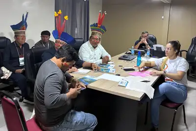 notícia: Seminário avança na construção da metodologia de consulta indígena do SJREDD+