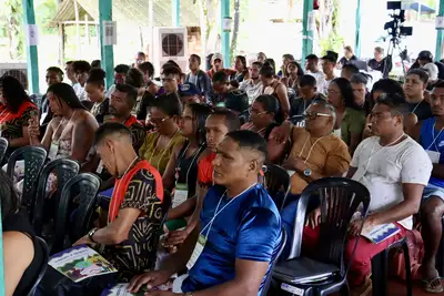 notícia: Governo realiza consulta prévia sobre Sistema Jurisdicional de REDD+ em Cachoeira do Arari