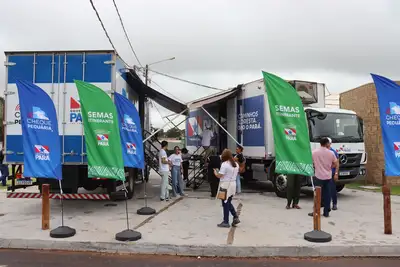 notícia: Semas Itinerante registra 470 atendimentos em Santana do Araguaia e Redenção