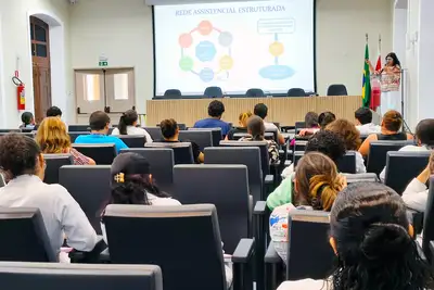 notícia: Santa Casa realiza o II Encontro da Rede do Programa de Entrega Protegida para Adoção 