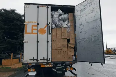 notícia: Sefa apreende carga de panelas e 96 toneladas de cimento em operações no Pará