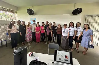 notícia: Atividades em escolas iniciam mobilizações da Sespa para abordar o combate à tuberculose