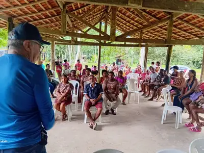 notícia: Emater beneficia cerca de 100 famílias do Quilombo "Canta Galo", em Inhangapi 