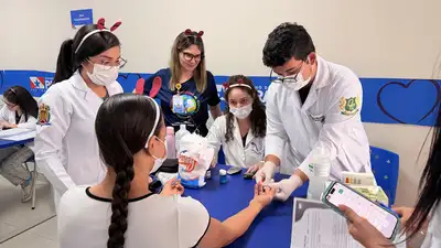 notícia: Hospital de Clínicas realiza no Ver-o-Peso mais de 350 testes para verificação da função renal