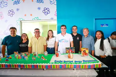notícia: Estado entrega Creche Mestre Damasceno em Salvaterra, ampliando o ensino infantil no Marajó 