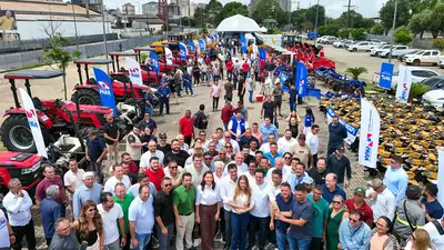 notícia: Governo do Pará entrega equipamentos para fortalecer a agricultura em 27 municípios