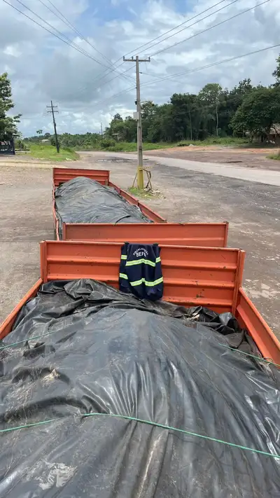 notícia: Sefa apreende mais de 143 toneladas de minério de manganês em Marabá 