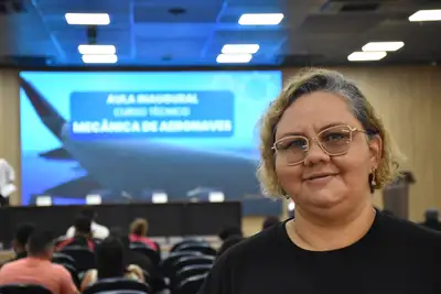 notícia: Aula inaugural marca início da segunda turma do Curso Técnico em Mecânica de Aeronaves no Pará