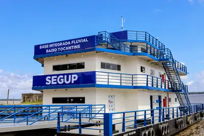 notícia: Estado amplia segurança em rotas fluviais com nova base no Baixo Tocantins