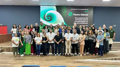 notícia: Semas participa do Plastic Reboot com foco na redução de plástico e economia circular