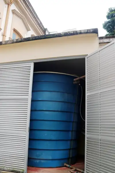 Foto: Divulgação Caixa d´água da Terapia Renal Substitutiva Pediátrica