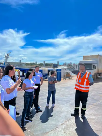notícia: Capacita Pará garante a alunos visita técnica ao Terminal Hidroviário de Santarém