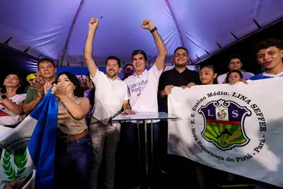 notícia: Governo do Pará celebra convênio para reconstrução da Escola Lina Sefer, em Nova Esperança do Piriá