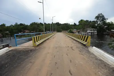 notícia: Estado entrega ponte sobre o rio Muim Muim e reforça mobilidade em Portel, no Marajó