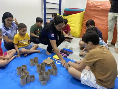 notícia: Ação no Natea Caetés promove conscientização ambiental no Dia do Lixo Zero