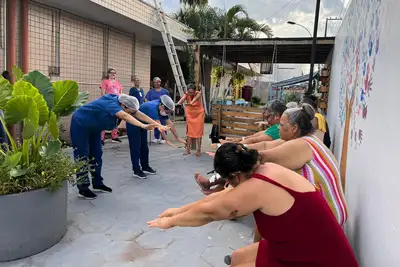 notícia: HGT promove ação de saúde e nutrição que leva cuidado e bem-estar a pacientes internados