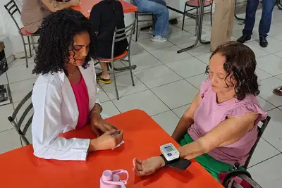 notícia: Restaurante Popular realiza ação de saúde e orientação nutricional para mulheres