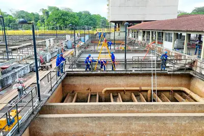 notícia: Com investimento de R$ 800 milhões, Região Metropolitana de Belém vive maior ciclo de obras em saneamento da história