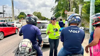notícia: Detran faz ação educativa para direitos de autistas no trânsito na Semana Santa  