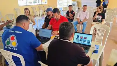 notícia: Ação itinerante do Detran garante atendimento de veículos à população de Portel