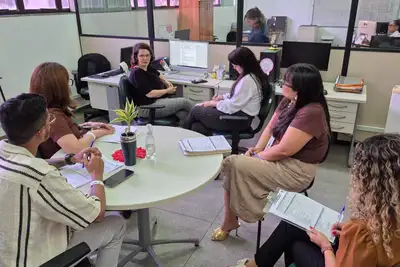 notícia: Setor de Micobactérias do Lacen-PA recebe visita técnica do Ministério da Saúde 