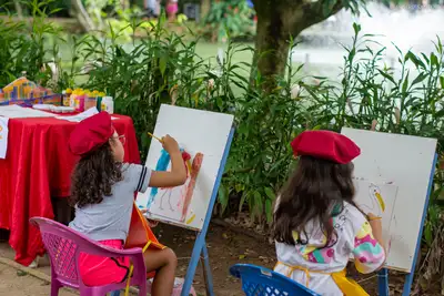 notícia: Mangal das Garças oferece ao público oficina infantil de tintas naturais no domingo (12)