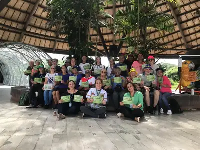 notícia: Parque Estadual do Utinga recebe projeto de educação ambiental para a terceira idade