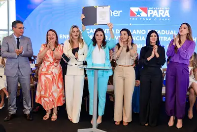 notícia: Governadora Hana Ghassan lança SOS Mulher 190 e fortalece combate à violência com atendimento imediato