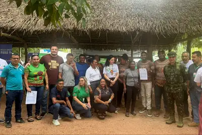 notícia: Emater beneficia mais de 900 quilombolas durante ação de cidadania em São Miguel do Guamá