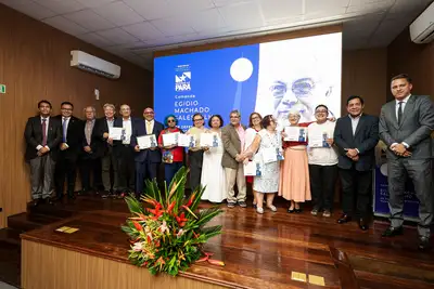 notícia: Governo do Pará entrega Comenda 'Egídio Machado Sales Filho de Direitos Humanos'