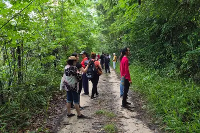 notícia: Setur qualifica moradores em curso de observação de aves em São João de Pirabas