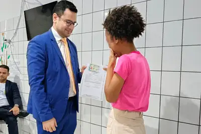 notícia: Socioeducandos da Fasepa recebem Carteiras de Identidade Nacional (CIN) pelo programa “Registre-se!”