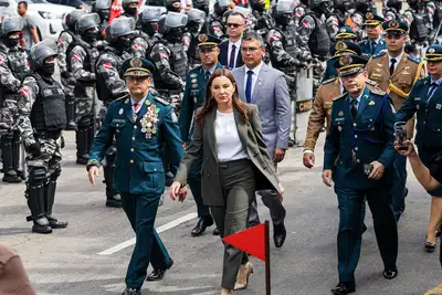 notícia: Governadora Hana Ghassan cita avanços na segurança e reforço do efetivo na celebração de Tiradentes, patrono da PM