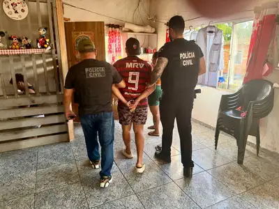 notícia: Polícia Civil prende homem por estupro de vulnerável no distrito de Outeiro, em Belém