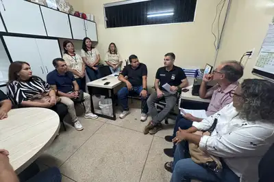 notícia: Em Conceição do Araguaia, Seduc verifica obras e dialoga com a classe estudantil