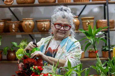 notícia: Flor Pará encanta o público com diversidade de Plantas e Flores no Hangar