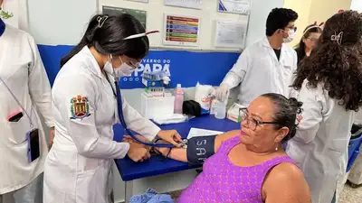 notícia: Hospital de Clínicas Gaspar Vianna reforça importância do cuidado constante com a pressão arterial