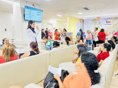 notícia: Hospital da Mulher promove ação educativa sobre hipertensão e reforça hábitos saudáveis