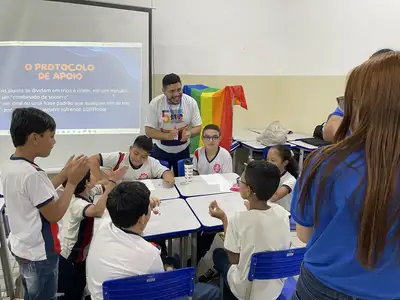notícia: Seirdh promove  ‘Direitos Humanos nas Escolas’ para alunos do Telégrafo em Belém