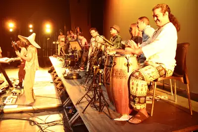 notícia: Fundação Cultural promove formação musical e criação coletiva com o 'Pará Caribe'